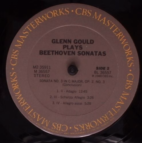 CBS Masterworks M2 35911 - Ludwig van Beethoven, Glenn Gould - S - Image 6
