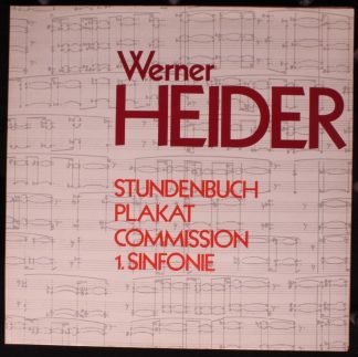Thorofon MTH 239 - Werner Heider - Stundenbuch / Plakat / Commis