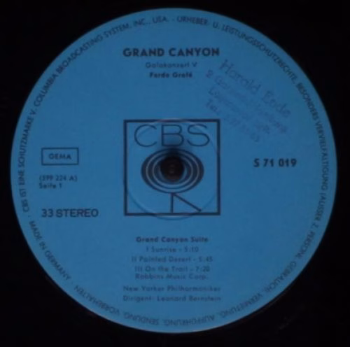 CBS S 71 019 - Ferde Grofé, Silvestre Revueltas, Leonard Bernste - Image 3