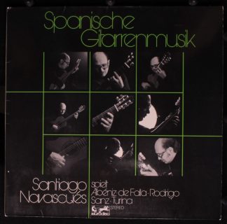 Eurodisc 86 853 KK - Santiago Navascués - Spanische Gitarrenmusi