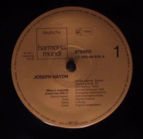Deutsche Harmonia Mundi 1C 065-99 625 - Joseph Haydn, Stuttgarte - Image 4