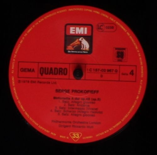 His Master's Voice 1C 157-02 966/67 Q - Sergei Prokofiev, Ирина - Image 9