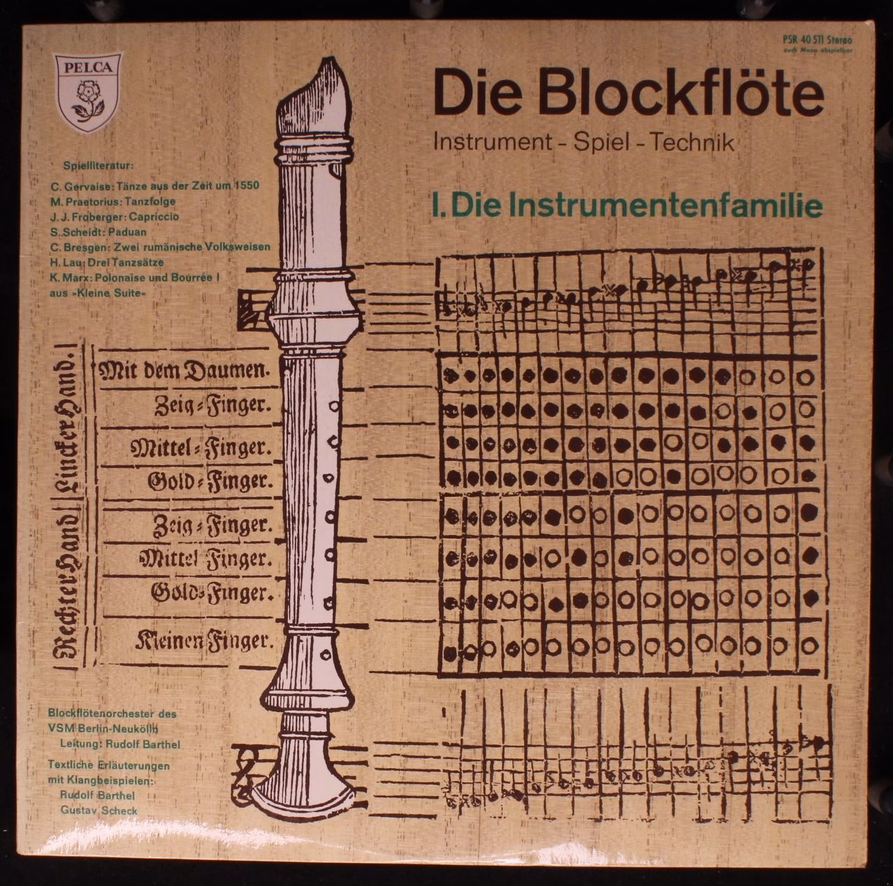 Pelca PSR 40 511 - Blockflötenorchester der VSM Berlin-Neukölln,