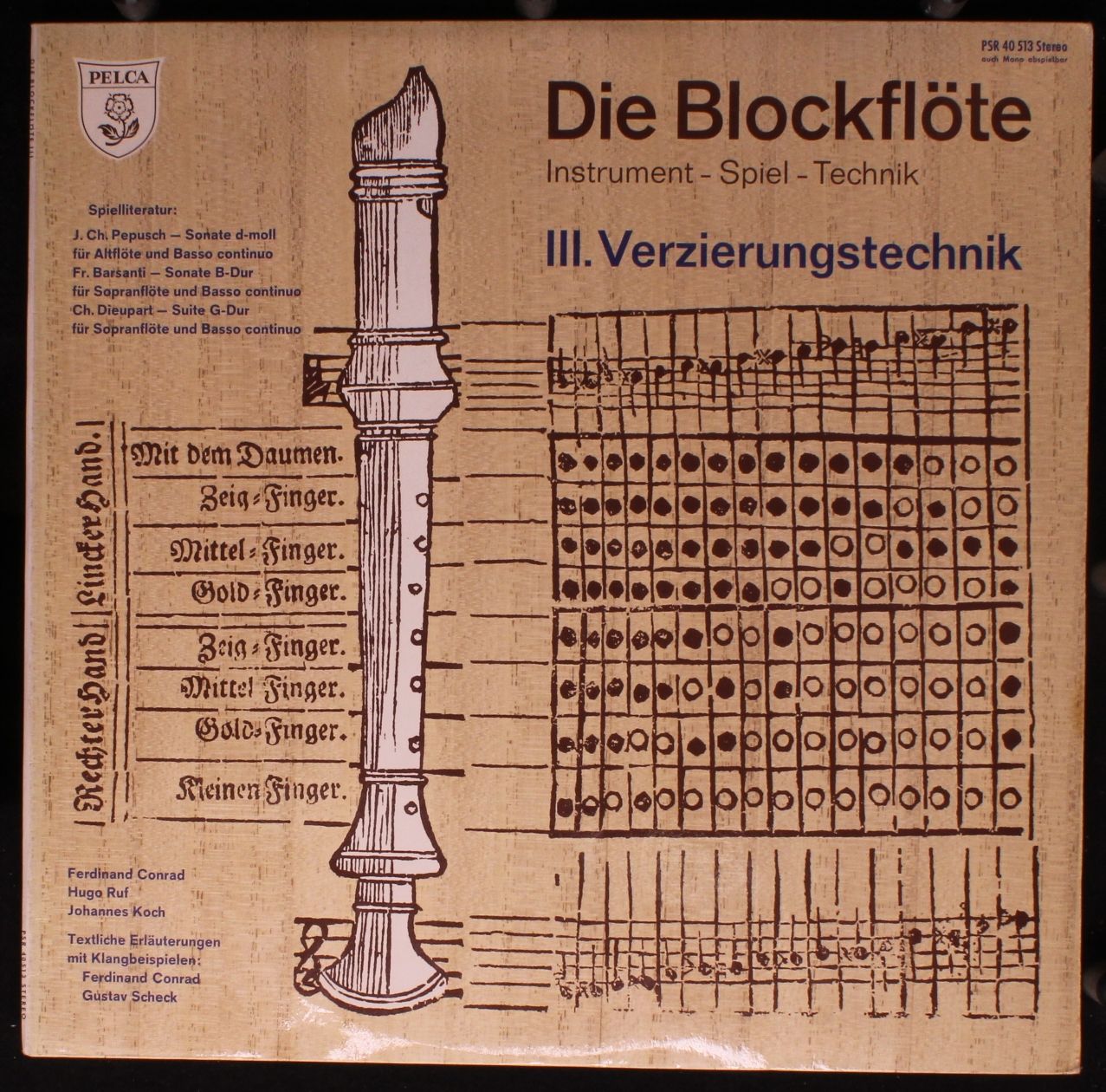 Pelca PSR 40 513 - Ferdinand Conrad, Hugo Ruf, Johannes Koch - D