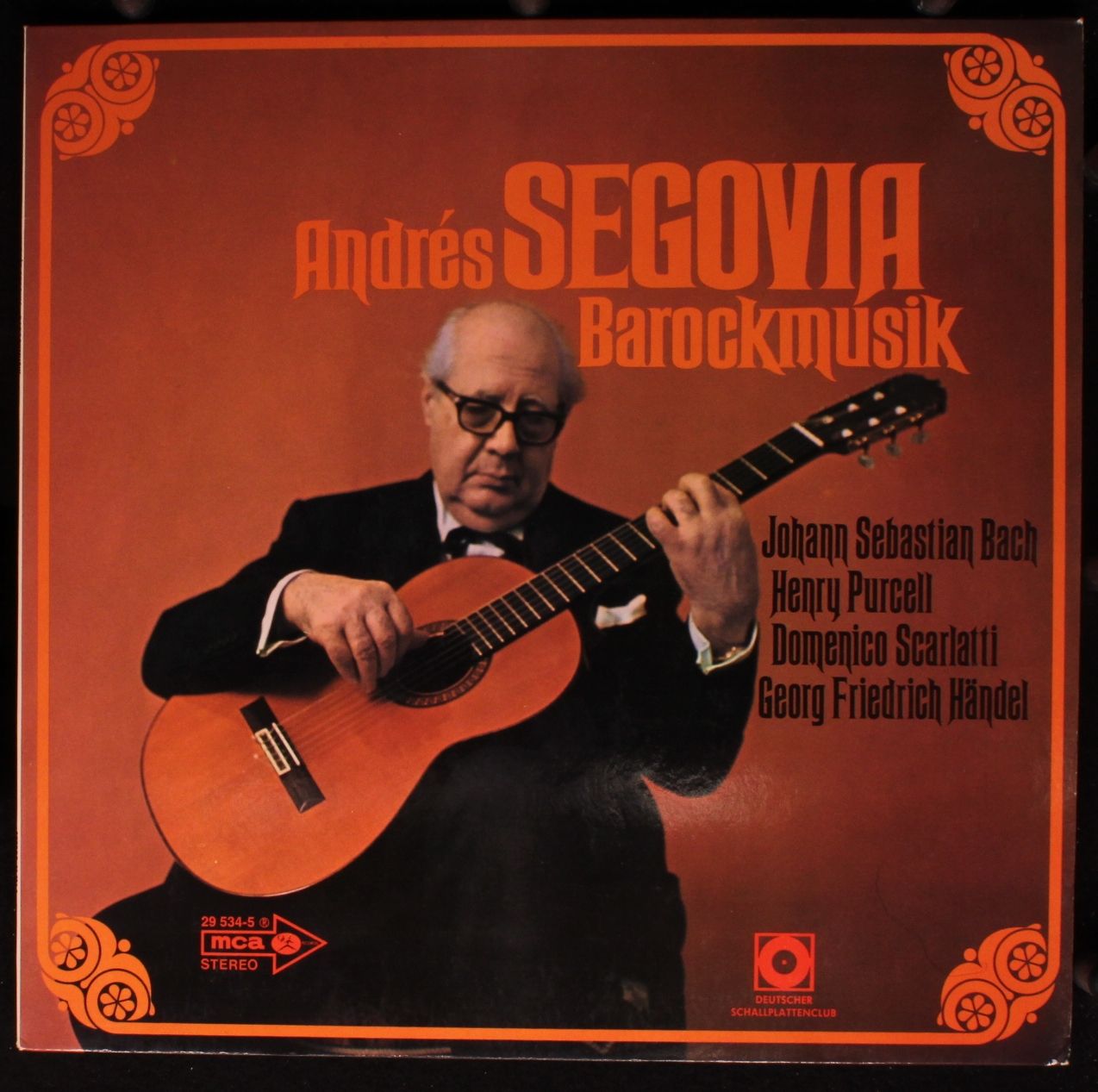 MCA Records J 534/9 - Andrés Segovia - Barockmusik