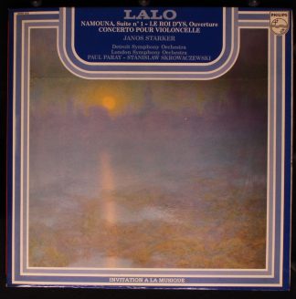 Philips 6538 023 - Édouard Lalo, Janos Starker, Detroit Symphony