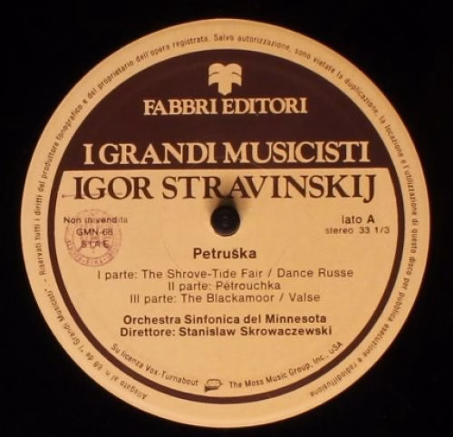 Fabbri Editori GMN-68 - Igor Stravinsky - Petruska - Image 4