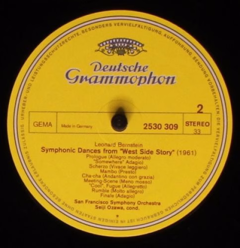 Deutsche Grammophon 2530 309 - Leonard Bernstein, Bill Russo, Th - Image 4