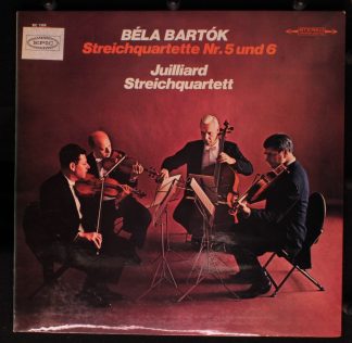 Epic BC 1366 - Béla Bartók, Juilliard String Quartet - Streichqu