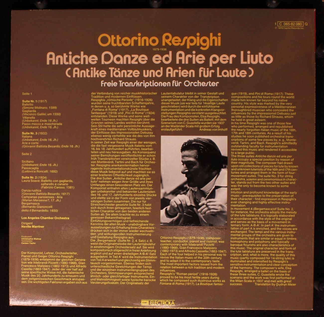 Die Stimme Seines Herrn 1 C065-82 080 Q - Ottorino Respighi, The - Image 2