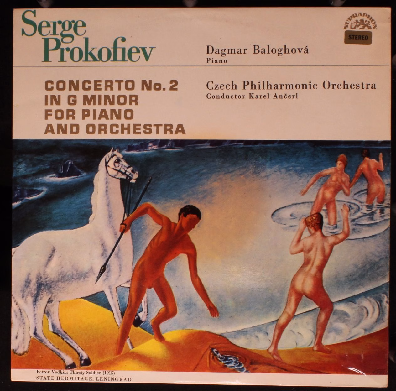 Supraphon SUA ST 50551 - Sergei Prokofiev, Dagmar Baloghová, The
