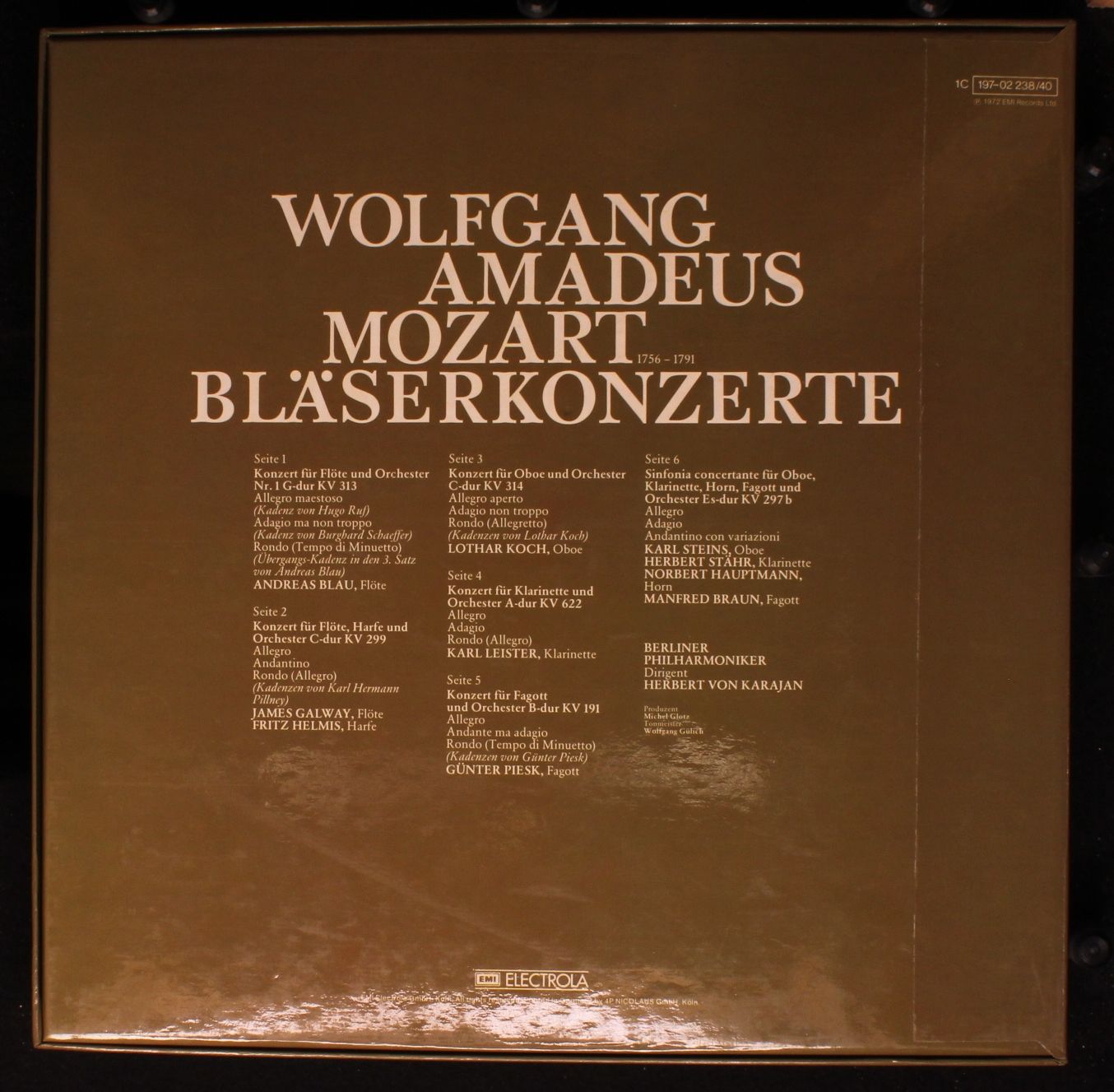 Die Stimme Seines Herrn 1C 197-02 238 - Wolfgang Amadeus Mozart, - Image 2