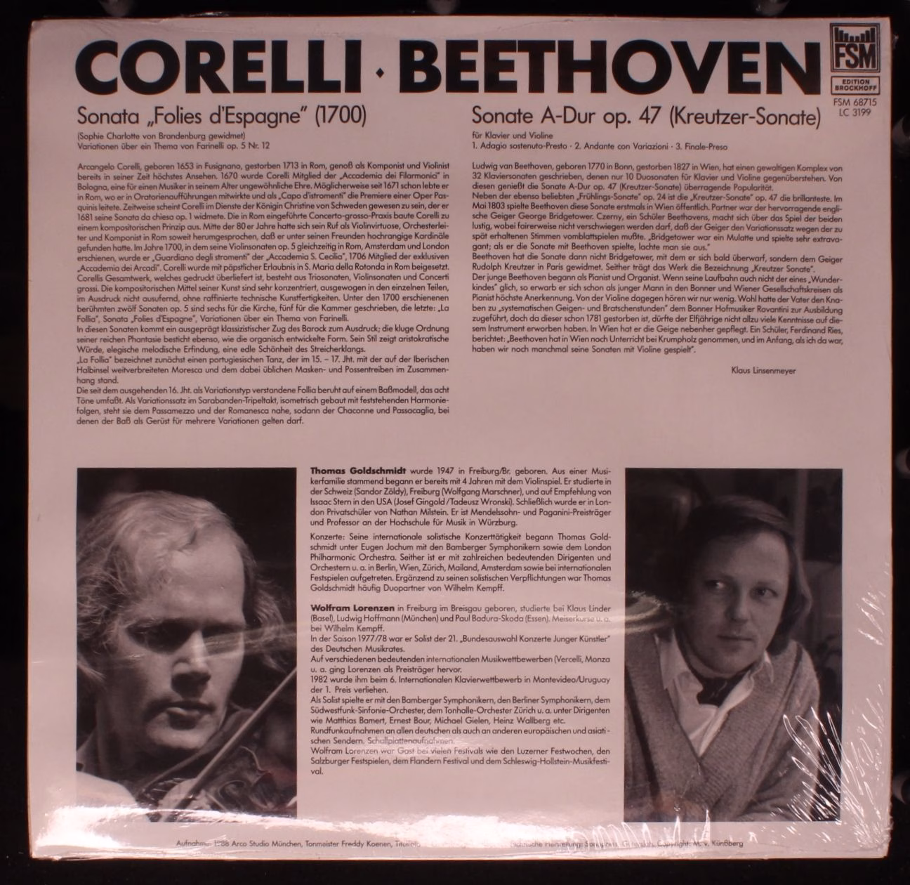 FSM FSM 86715 - Arcangelo Corelli, Ludwig van Beethoven, Thomas - Image 2