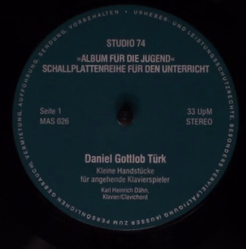 Studio 74 (3) MAS 026 - Daniel Gottlob Türk, Johann Wilhelm Häss - Image 4