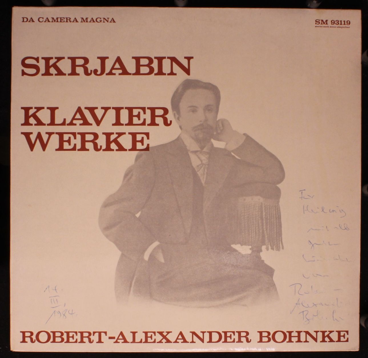 Da Camera Magna SM 93119 - Alexander Scriabin, Robert Alexander