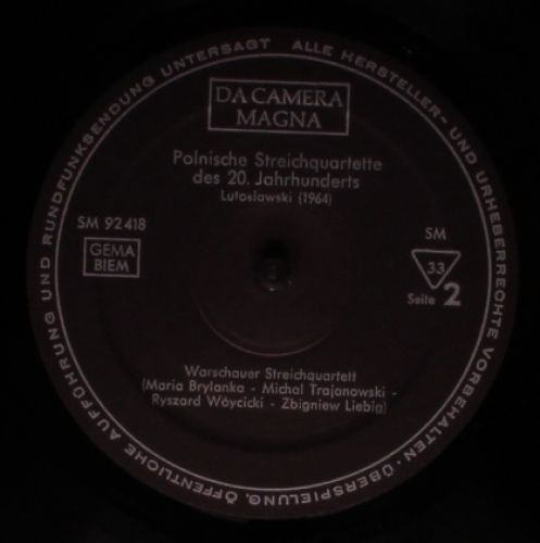 Da Camera Magna SM 92418 - Witold Lutoslawski, Krzysztof Pendere - Image 4