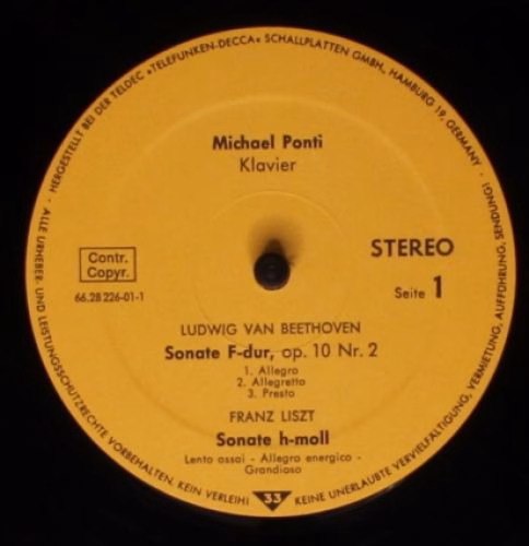 Not On Label 66.28 226 - Michael Ponti, Ludwig van Beethoven, Fr - Image 6