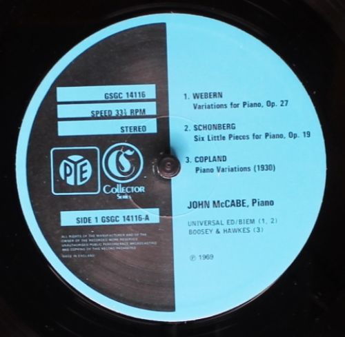 Pye Golden Guinea Records GSGC 14116 - John McCabe (2) - Twentie - Image 3