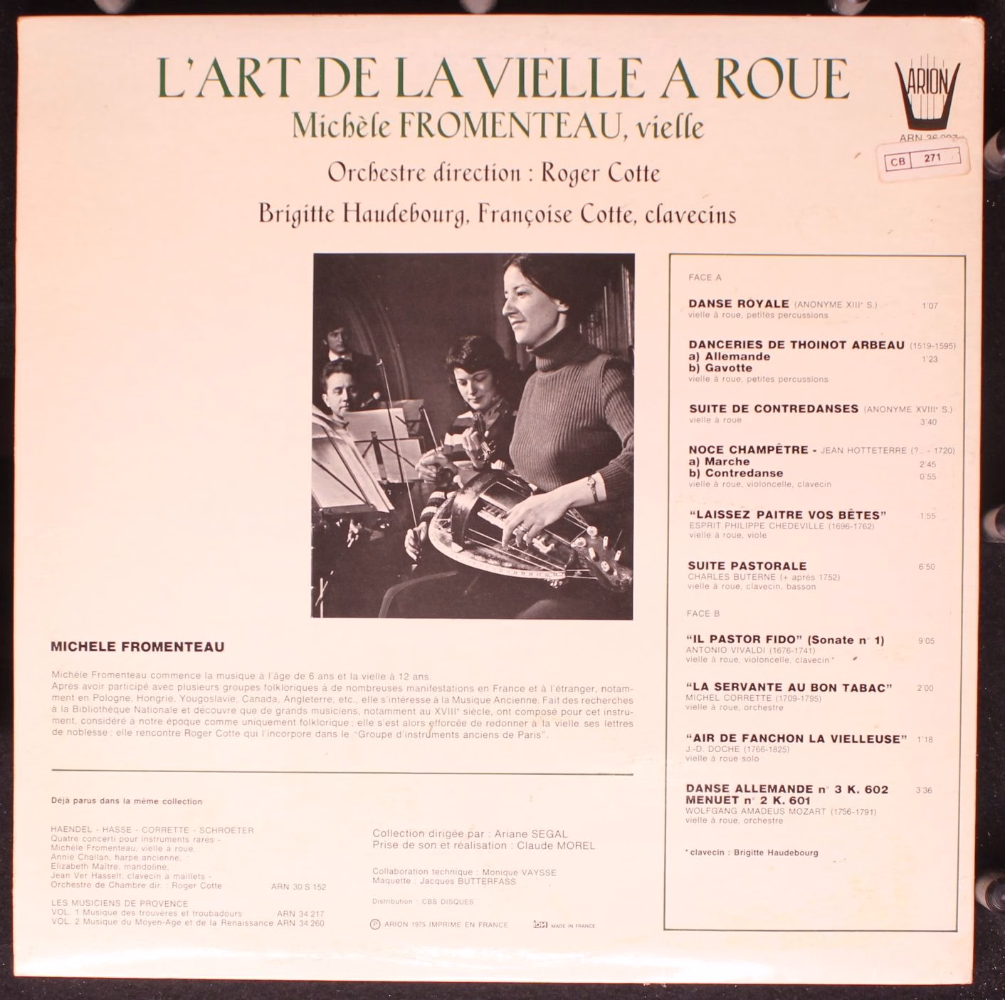 ARION ARN 36 297 - Michèle Fromenteau, Roger Cotte, Brigitte Hau - Image 4