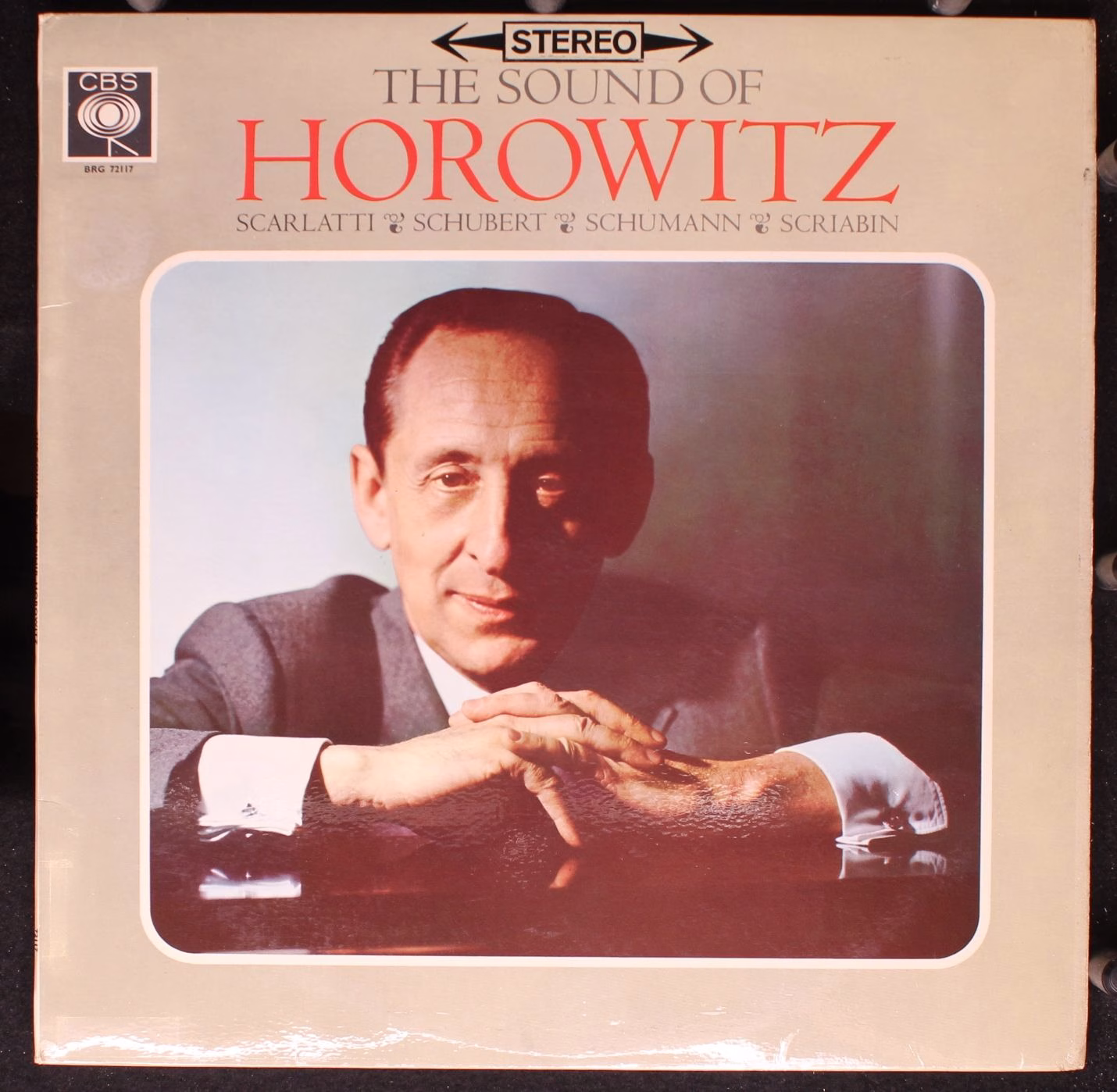 CBS SBRG 72117 - Vladimir Horowitz, Domenico Scarlatti, Franz Sc