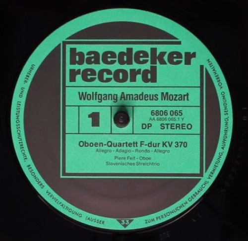 Baedeker Record 6806 065 - Wolfgang Amadeus Mozart, Joseph Haydn - Image 3