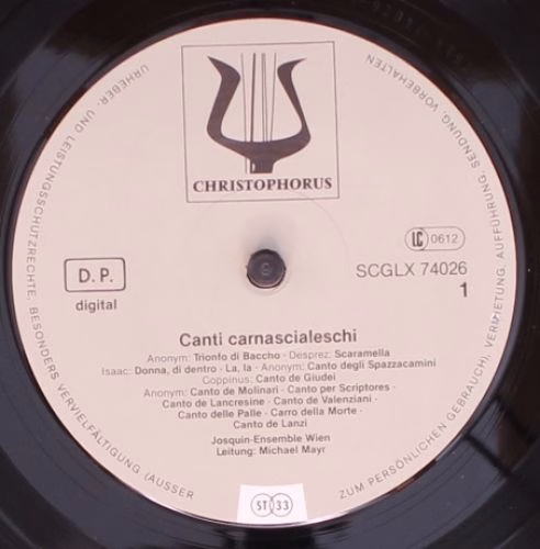 Christophorus Digital SCGLX74026 - Josquin Ensemble Wien, Michae - Image 5