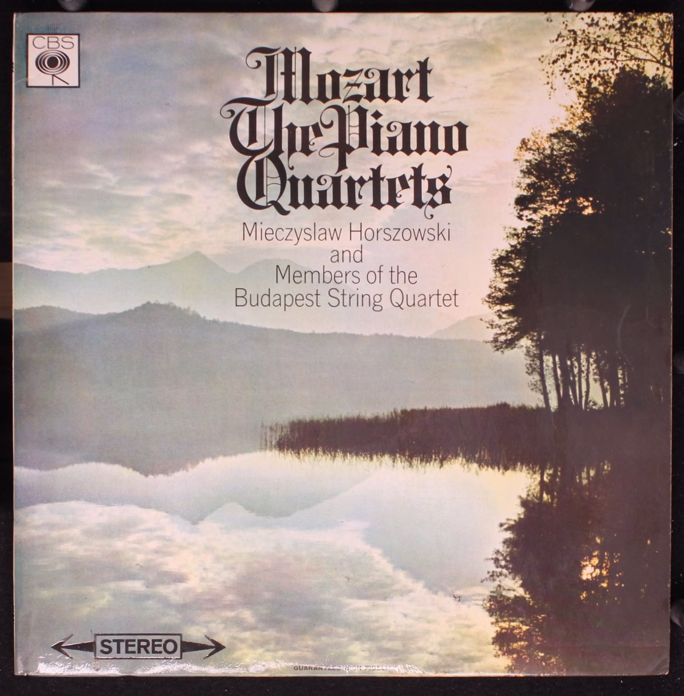 CBS SBRG 72341 - Wolfgang Amadeus Mozart, Mieczyslaw Horszowski,