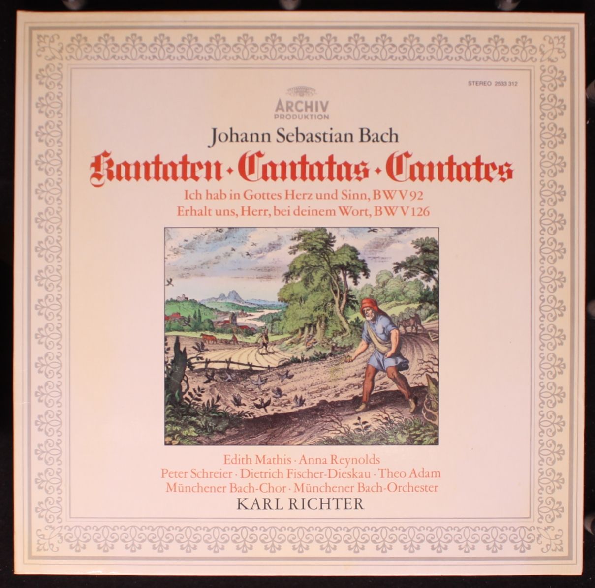Archiv Produktion 2533 312 - Johann Sebastian Bach, Edith Mathis