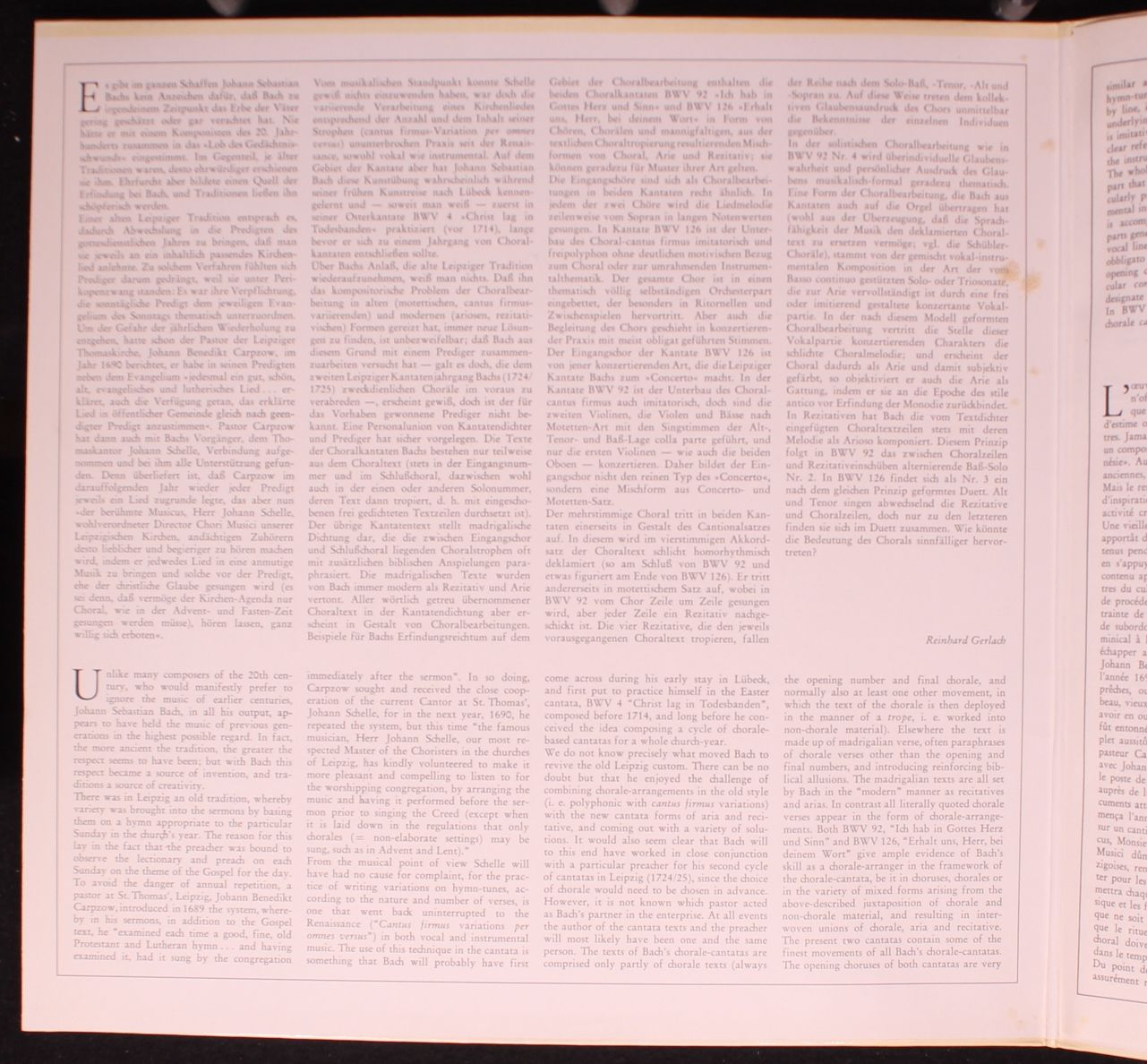 Archiv Produktion 2533 312 - Johann Sebastian Bach, Edith Mathis - Image 2