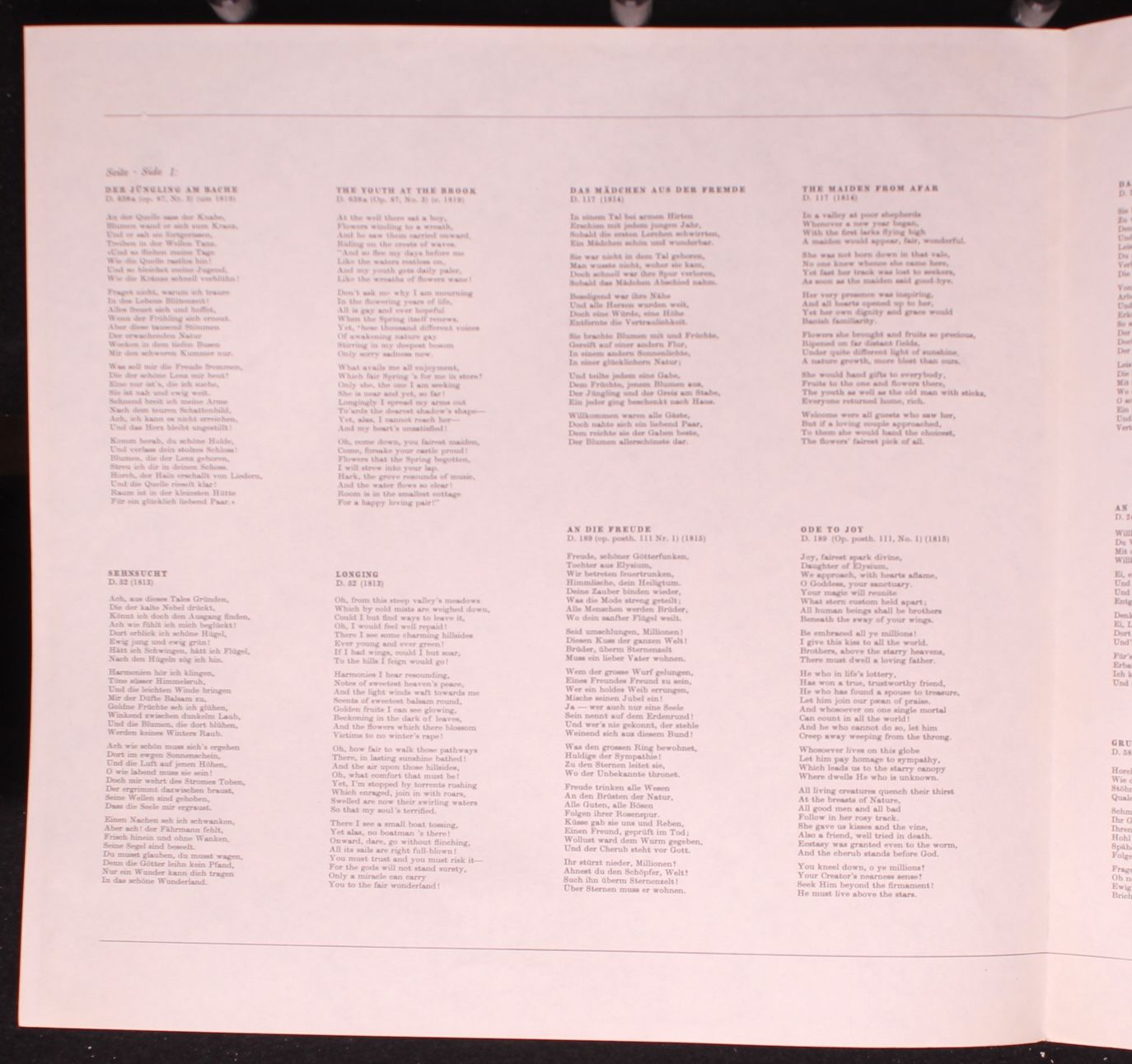 Deutsche Grammophon 2530 306 - Franz Schubert, Dietrich Fischer- - Image 4