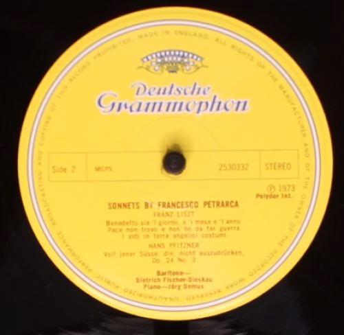 Deutsche Grammophon 2530 332 - Francesco Petrarca, Johann Friedr - Image 7