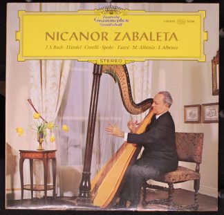 Deutsche Grammophon 138 890 SLPM - Nicanor Zabaleta, Johann Seba
