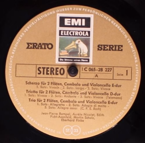 Die Stimme Seines Herrn 1 C 065-28 227 - Jean-Pierre Rampal, Aur - Image 3