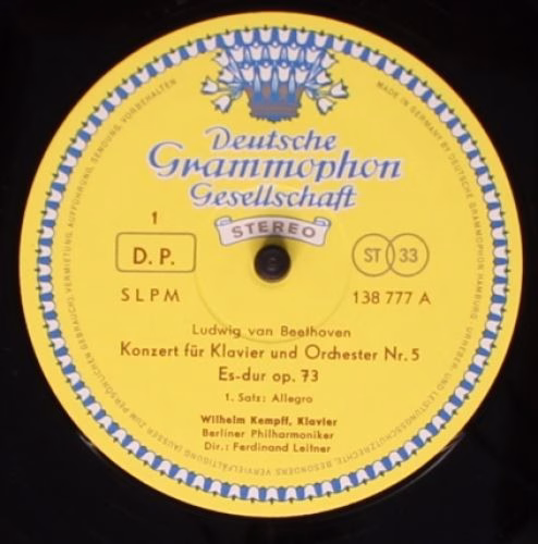 DECCA MD 1007 - Ludwig van Beethoven, Wilhelm Backhaus, Wiener P - Image 3