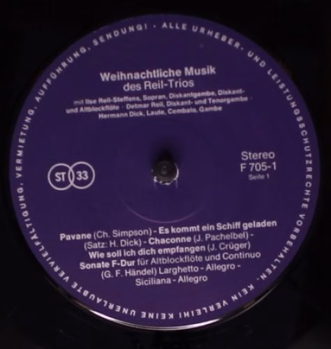 Triophon F-705 - Das Reil-Trio - Weihnachtliche Musik - Image 3