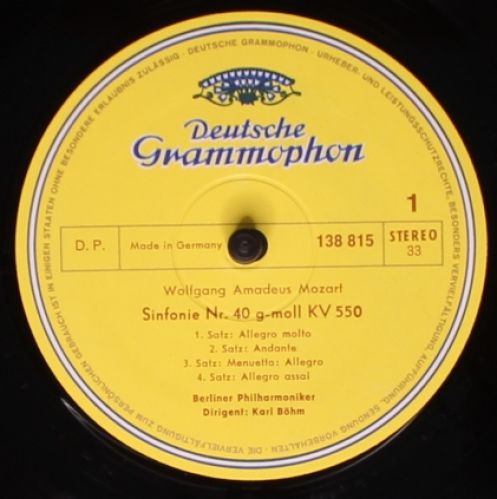Deutsche Grammophon 138 815 SLPM - Wolfgang Amadeus Mozart, Berl - Image 3