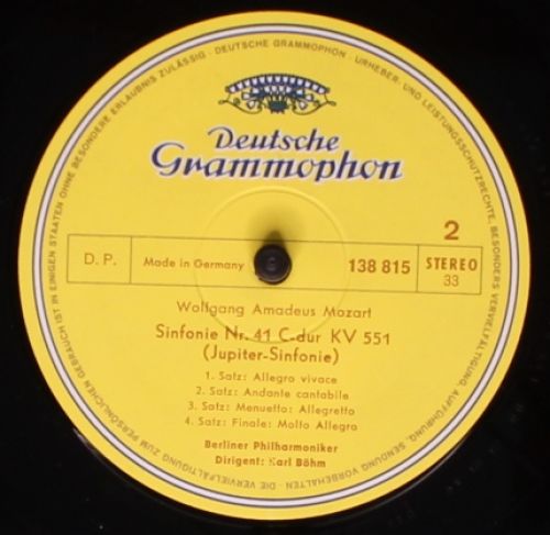 Deutsche Grammophon 138 815 SLPM - Wolfgang Amadeus Mozart, Berl - Image 4