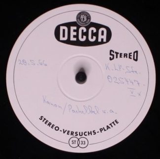DECCA none - Johann Pachelbel - Kanon
