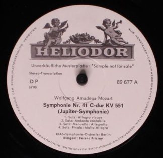 HELIODOR 89 677 - Wolfgang Amadeus Mozart - Jupiter-Symphonie, H