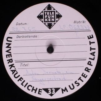 Telefunken 068373 - Anton Dermota - Ein Sängerportrait