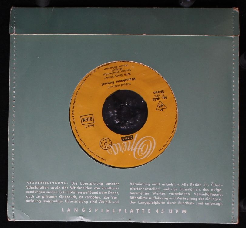 DSG 4632 - Richard Addinsell, Willi Stech, Berliner Symphoniker - Image 4