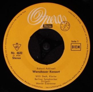DSG 4632 - Richard Addinsell, Willi Stech, Berliner Symphoniker