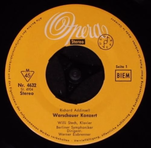 DSG 4632 - Richard Addinsell, Willi Stech, Berliner Symphoniker