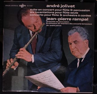 Erato STU 70332 - André Jolivet, Jean-Pierre Rampal, Orchestre D