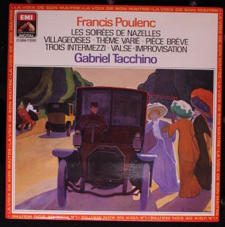 Pathé Marconi EMI 2C 069-73101 - Francis Poulenc, Gabriel Tacchi