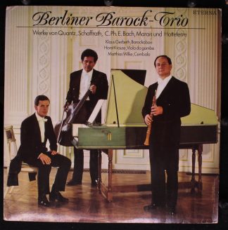 Eterna 8 27 995 - Berliner Barock-Trio - Werke von Quantz, Schaf