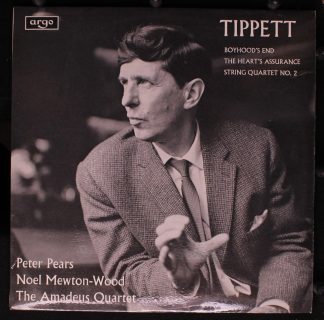 Argo DA 34 - Sir Michael Tippett, Peter Pears, Mewton-Wood, Amad