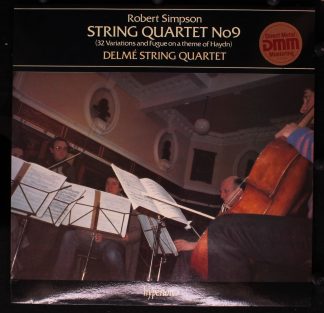 hyperion A66127 - Robert Simpson (6), The Delmé String Quartet -
