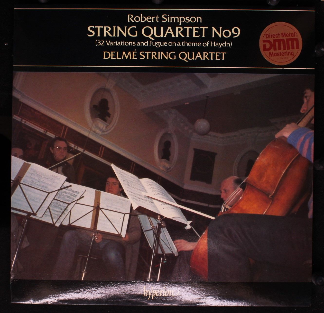 hyperion A66127 - Robert Simpson (6), The Delmé String Quartet -