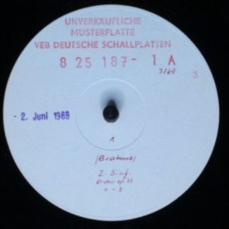 Not On Label 8 25 187 - Johannes Brahms, Wiener Symphoniker, Wol